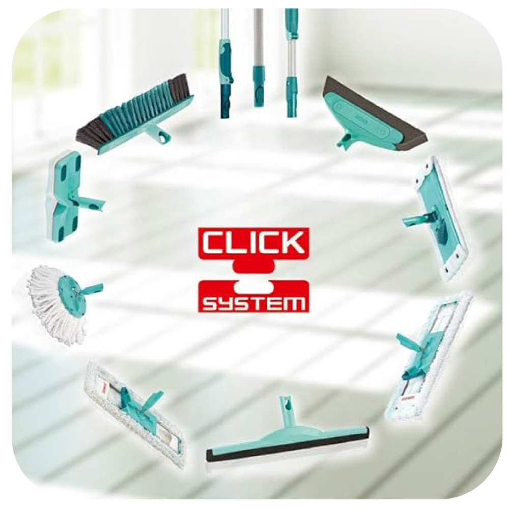 Sistema Click System para limpieza del hogar